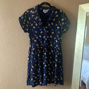 Unique Vintage avocado dress  🥑